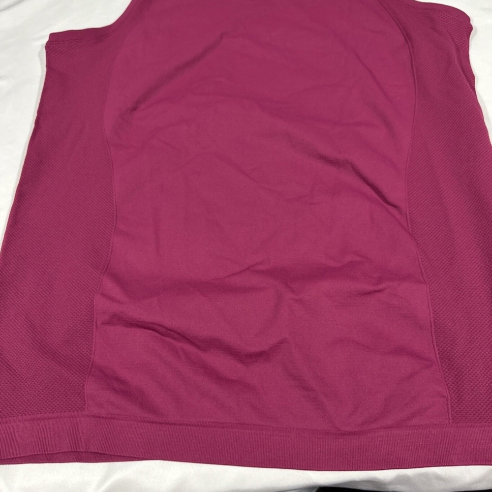 NWT Sweaty Betty [ Medium ] Athlete Seamless Workout Tank Top Amaranth Pink - Picture 8 of 12